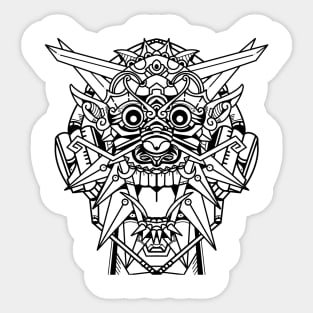 Barong Dragon Sticker